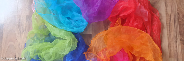 Bunte Tücher