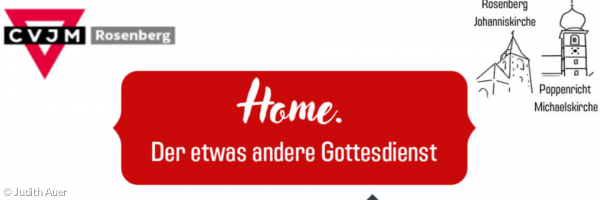 HOME-Gottesdienst Flyer
